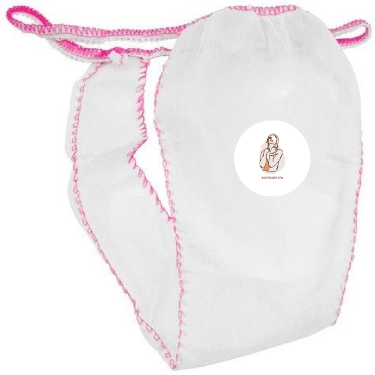 Lot De 100 Strings Jetables Blancs - Taille Unique - Sous-vêtements Jetables Femme