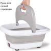 FOOT SPA BATH MASSAGER WITH HEAT, BUBBLES, AND VIBRATION – Image 4