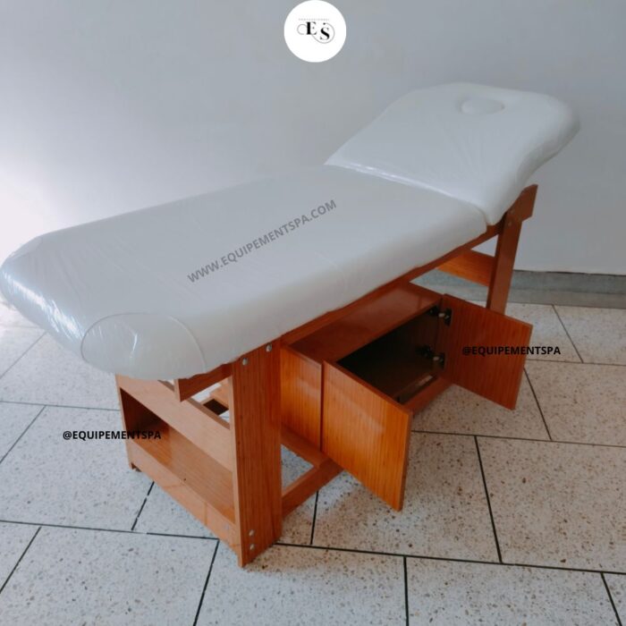 table de massage fixe
