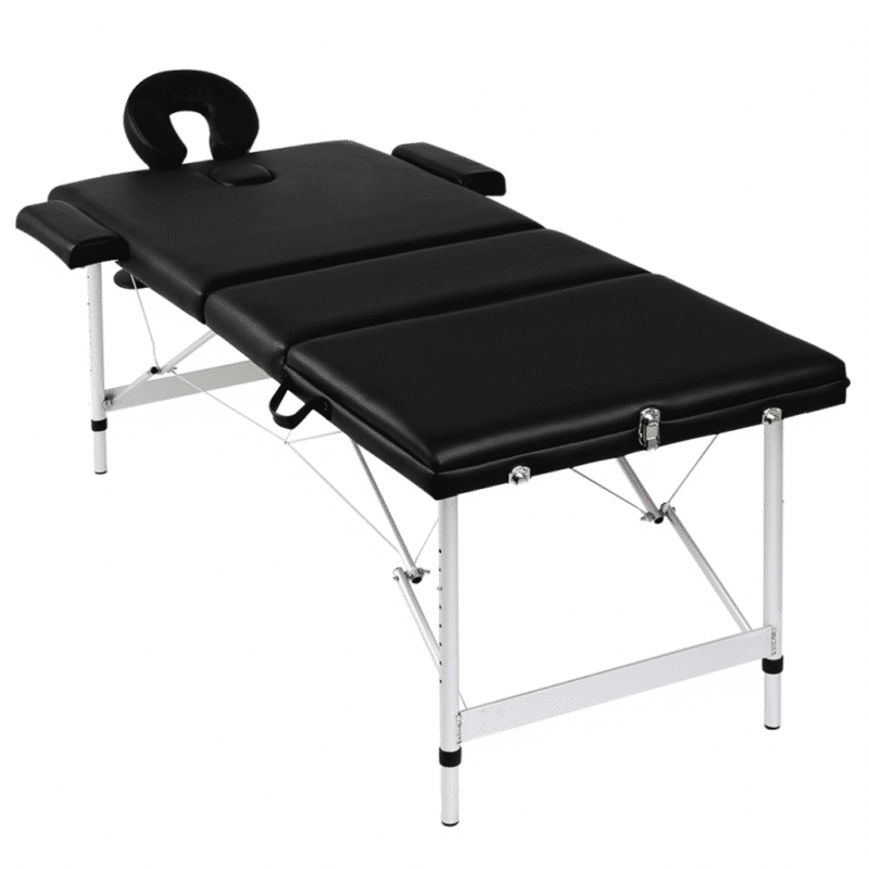 table de massage pliante aluminium