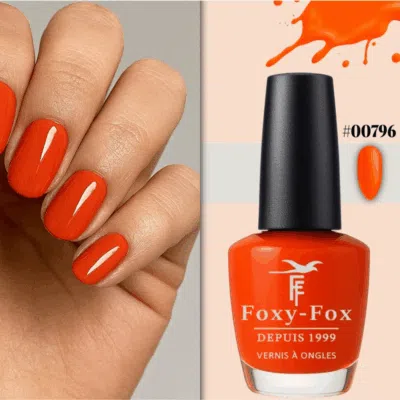 couleur ongle orange
