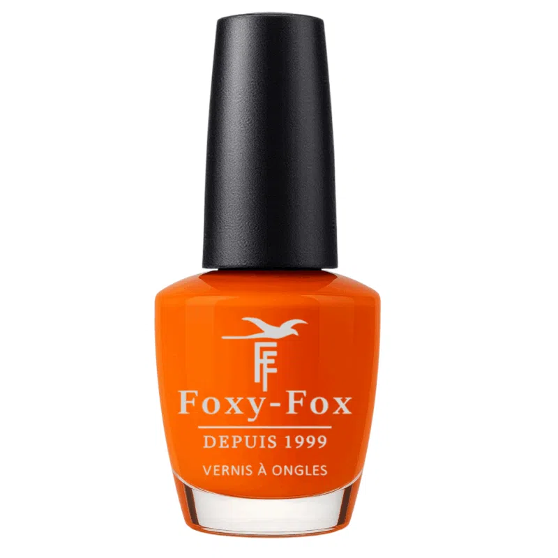 vernis à ongles orange