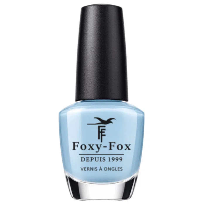 vernis bleu pastel