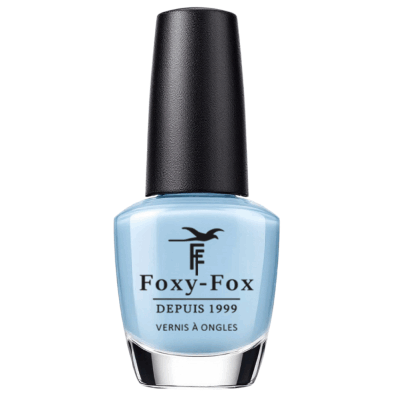 vernis bleu pastel